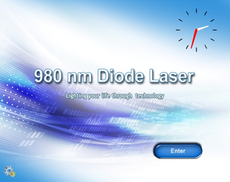 980nm diode laser vascular 1 Laser a diodi 980nm vascolare 1