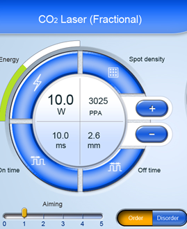 c02 laser screen 3 schermo laser c02 3