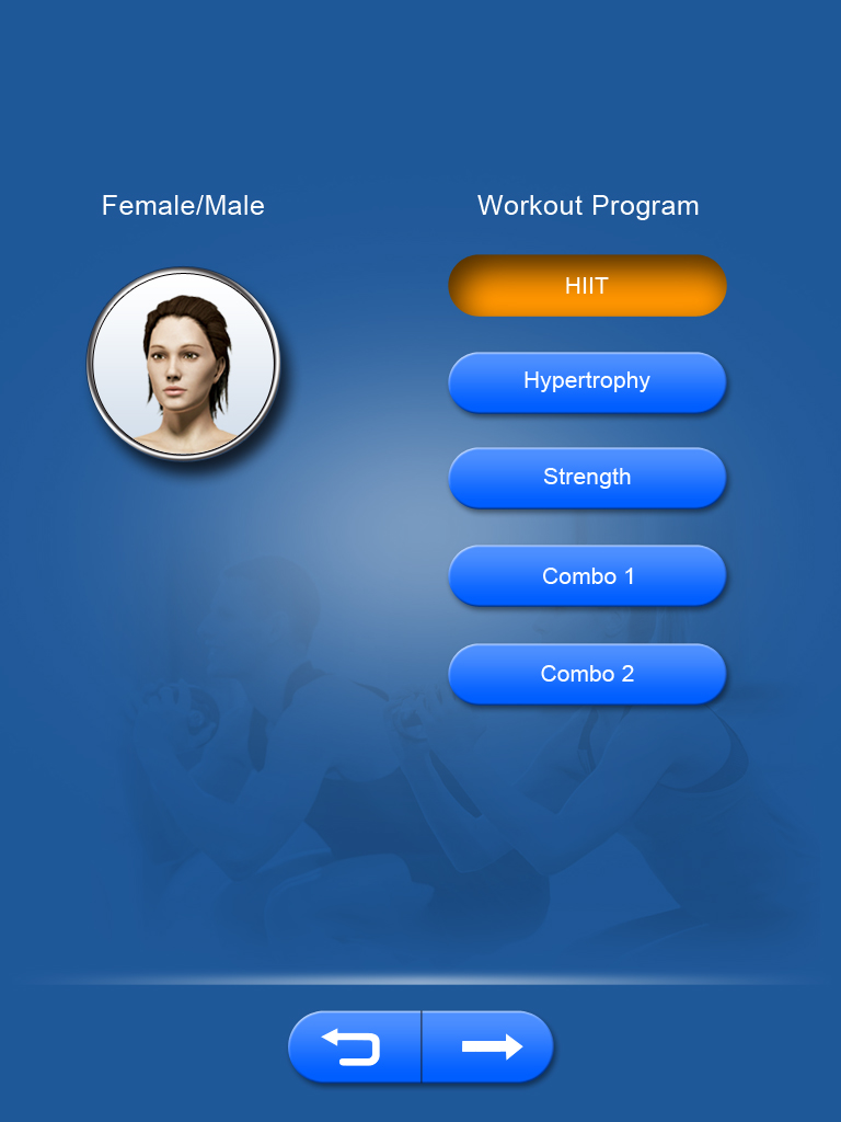 Macchina per la scultura del corpo EMS