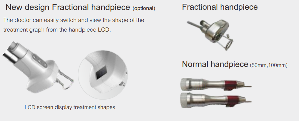 manipolo laser C02 frazionato