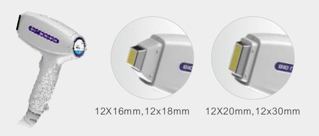 manipolo della macchina per la depilazione laser a diodi