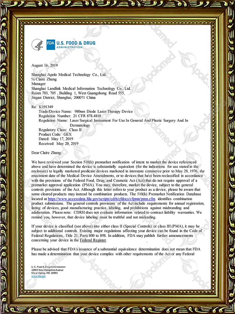 Laser a diodi 980nm-HS-890-认证