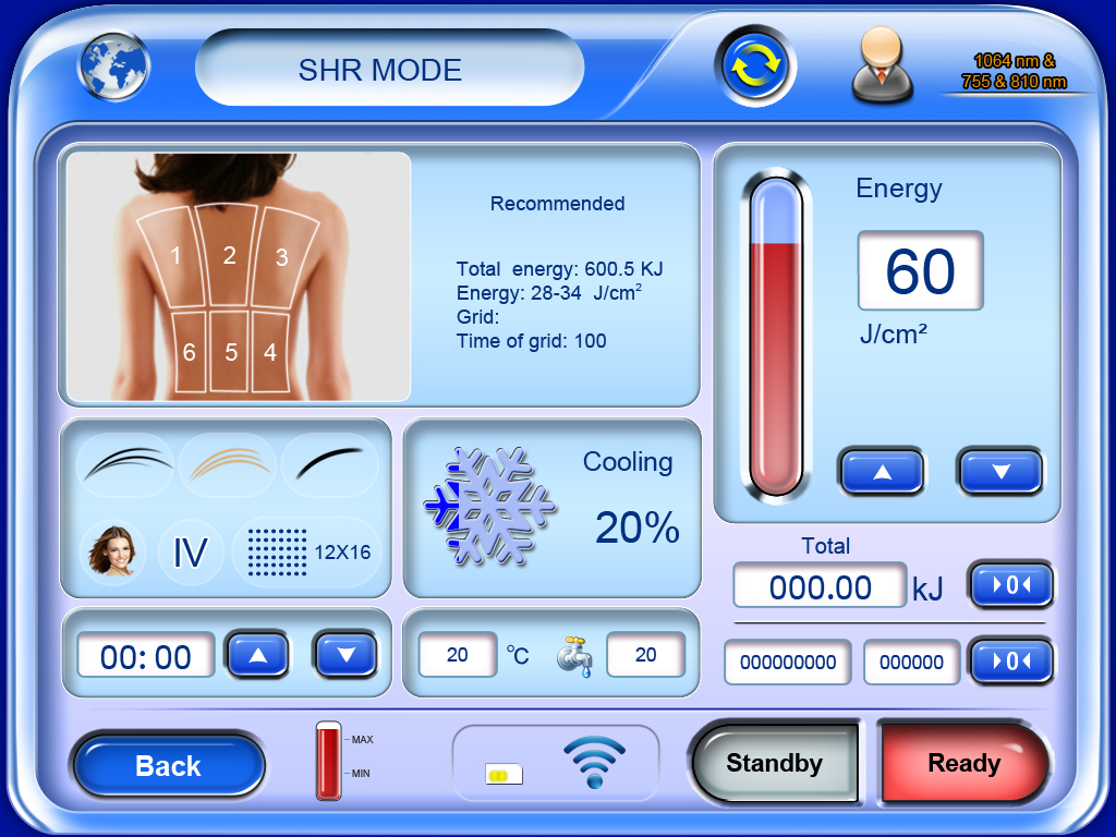 Interfaccia laser a diodi 810nm