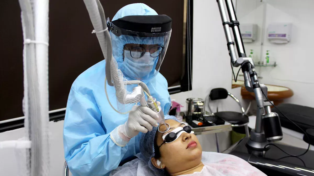 Quanto tempo ci vuole per una bruciatura laser per guarire