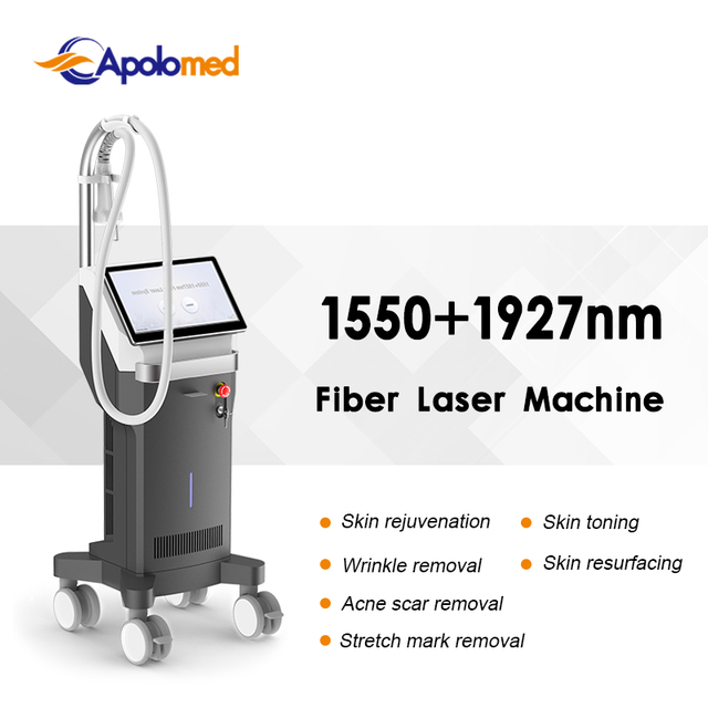 Laser a fibra frazionaria Macchina laser a fibra a doppia onda 1550nm+1927nm