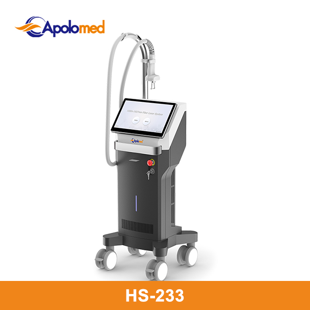 Laser a fibra frazionaria Macchina laser a fibra a doppia onda 1550nm+1927nm