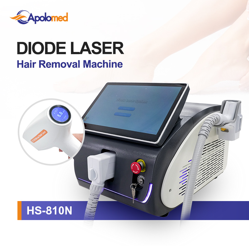 Depilazione laser a diodi portatile Tuv medical Approvato CE e USA FDA 