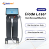 Apparecchiatura laser a diodi a 3 lunghezze d'onda approvata dalla FDA per la depilazione laser permanente verticale