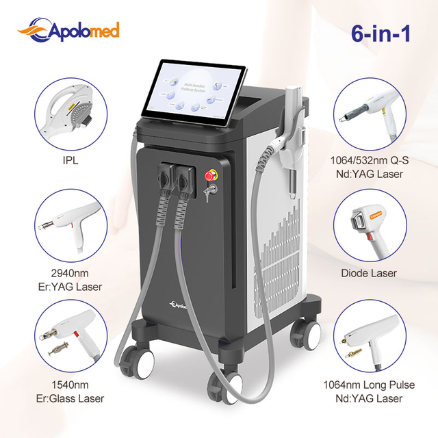 Nuovo laser con piattaforma multifunzione 6 in 1